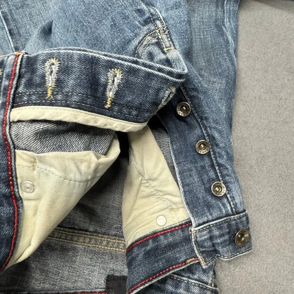 Banana Republic Jeans Relaxed Fit‎ Button Fly Mens 34x30 (35x29 ACTUAL) Denim